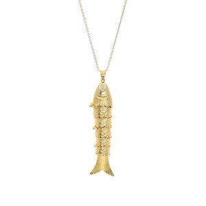 Edina Eden  Fish bone Pendant Necklace